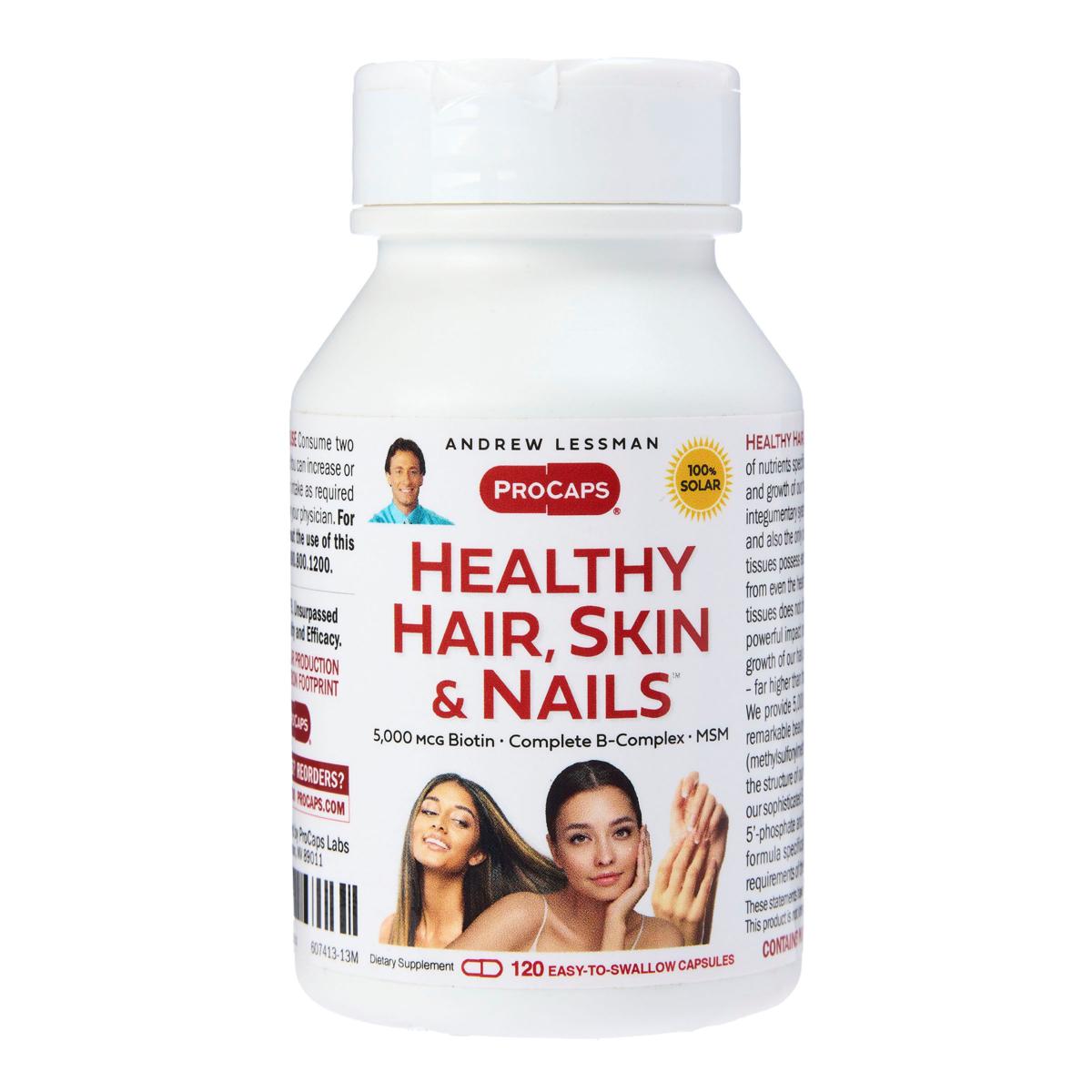 Healthy Hair, Skin and Nails - 120 Capsules