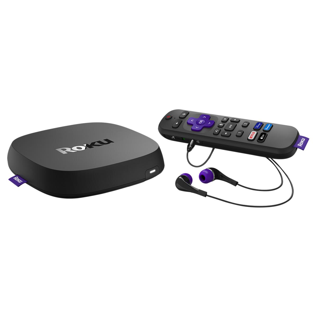 Roku Ultra 4K & HDR Streaming Player with Voice Remote