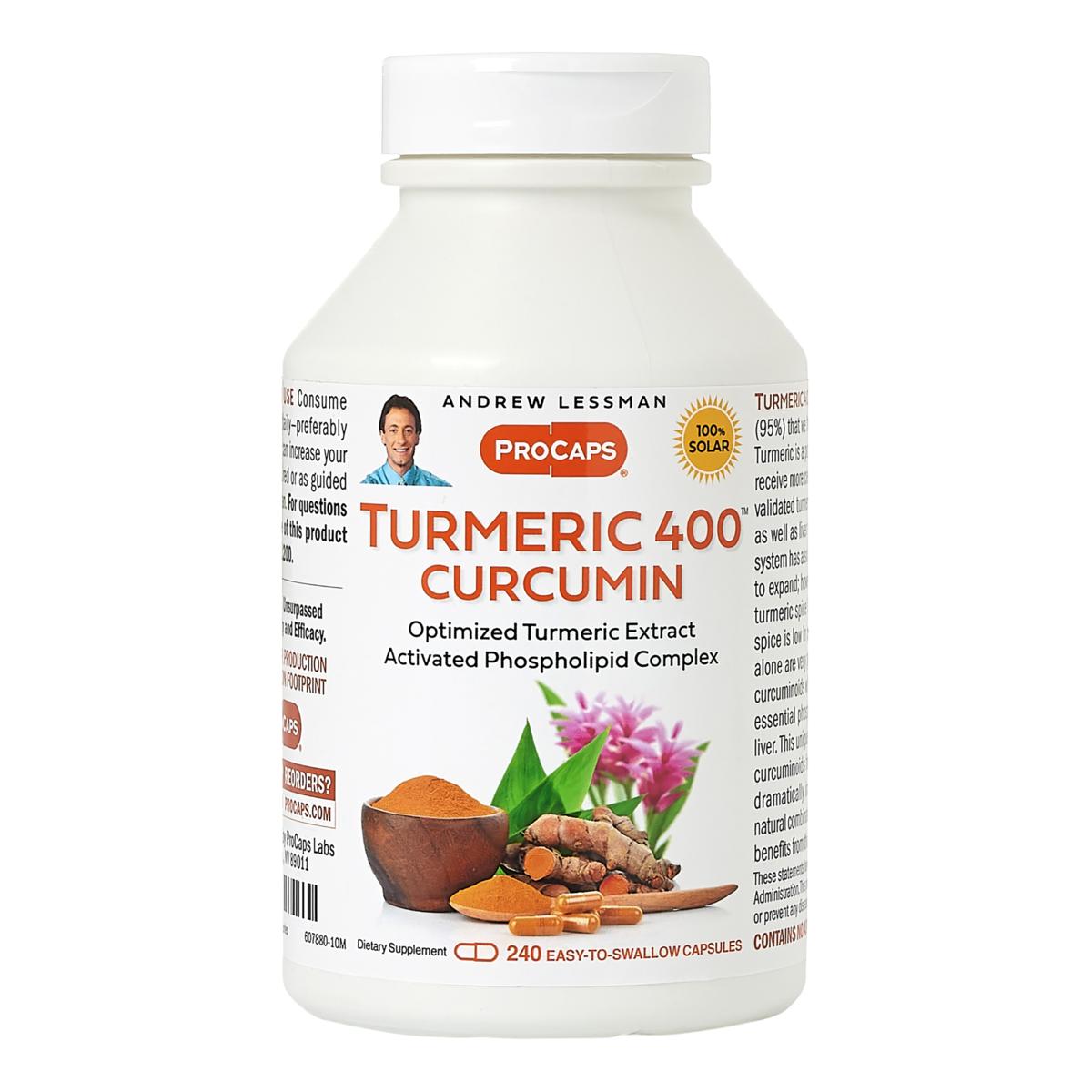 Turmeric-400 - 240 Capsules