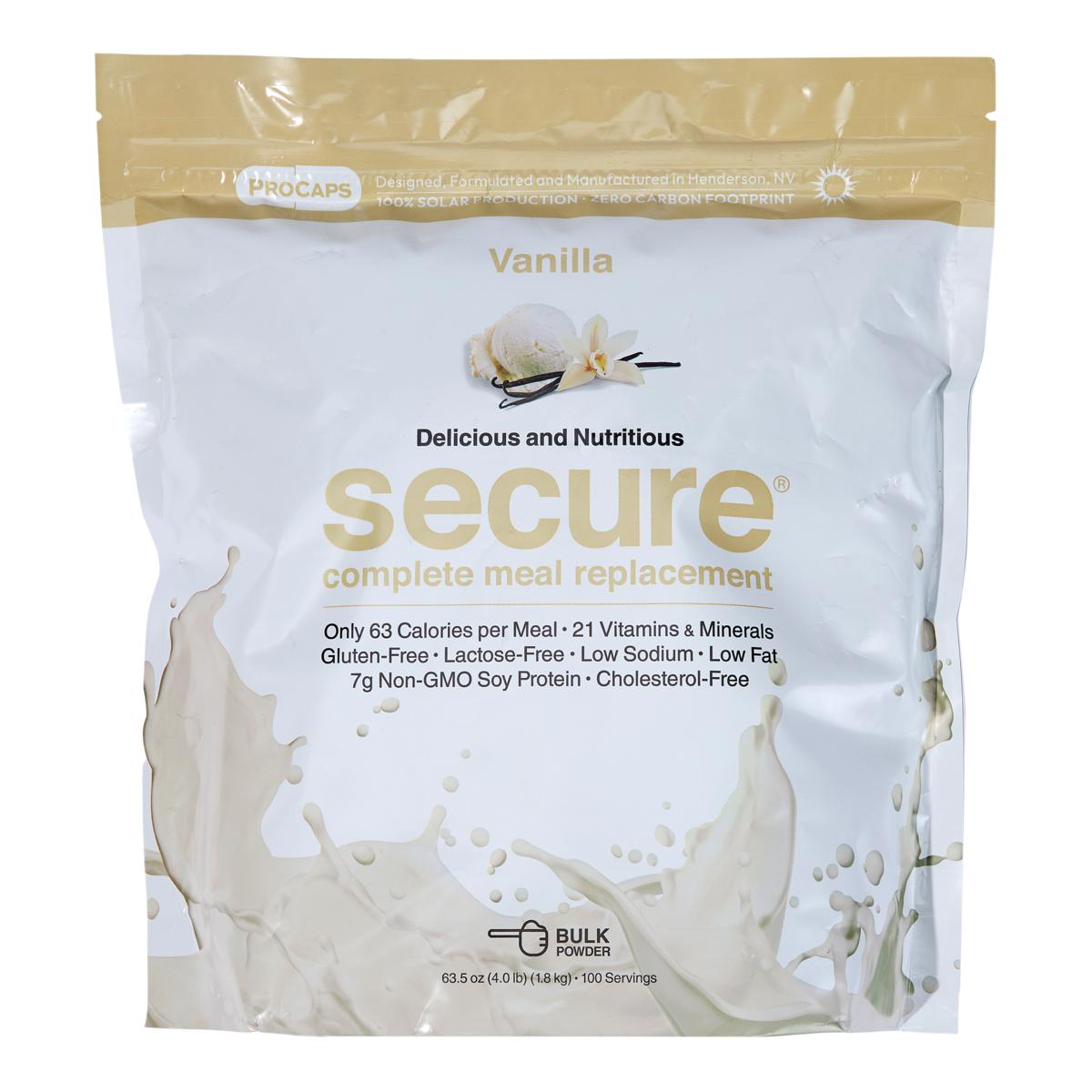 Secure Complete Meal Replacement - 100 Meals