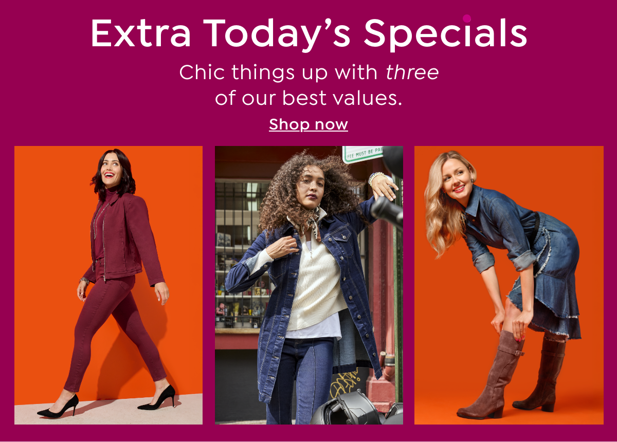 extra today's specials