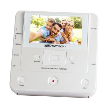 Emerson Multi-Function Digital Media Recorder w/DVDs, Editing Software