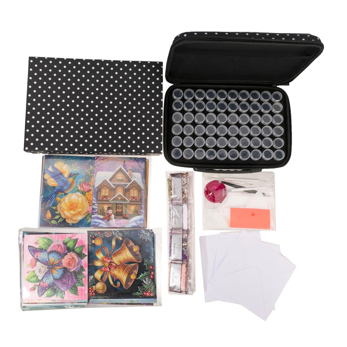 Craft Buddy Crystal Art Christmas and Every Day Card-Making Kit AS