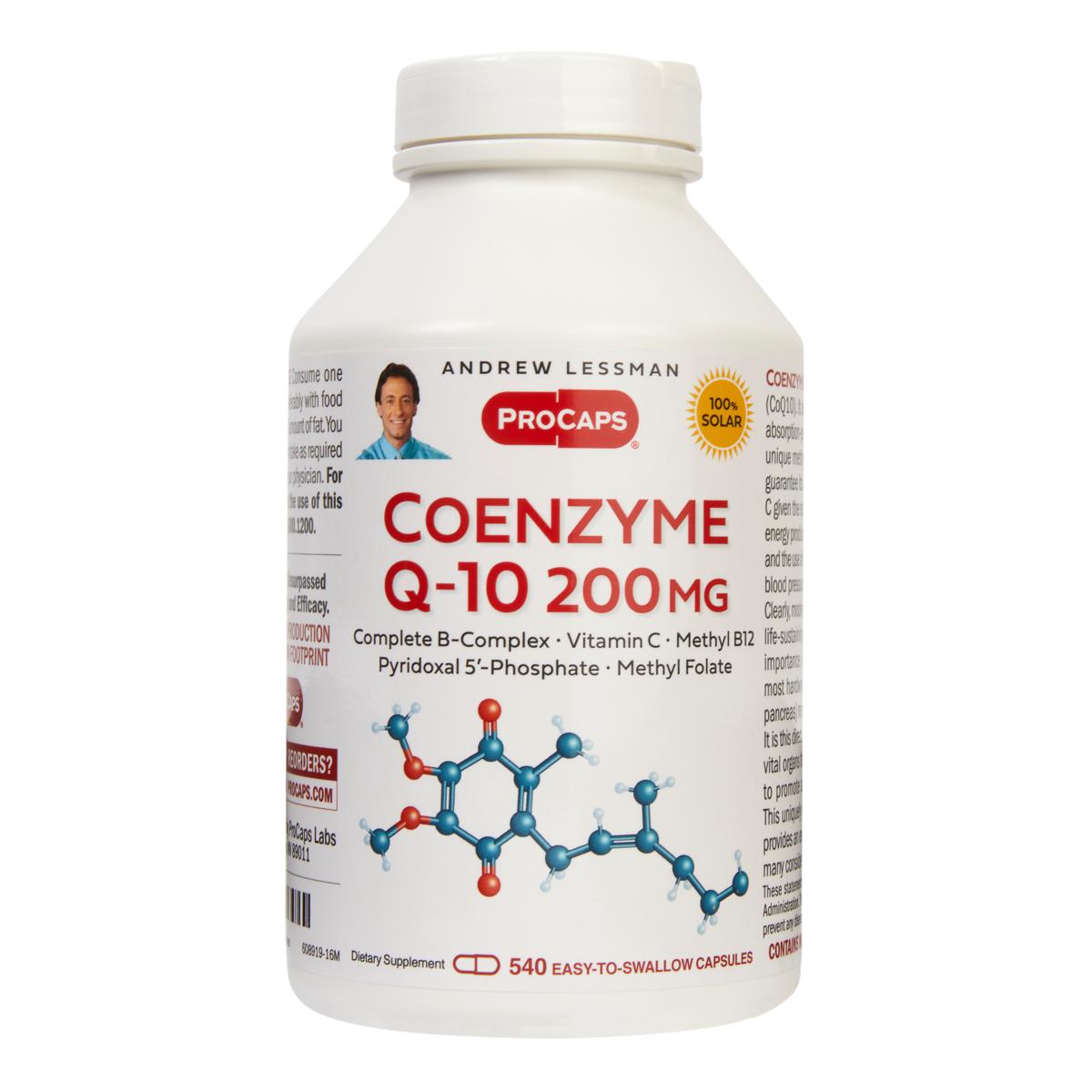 CoEnzyme Q-10 200 - 540 Capsules