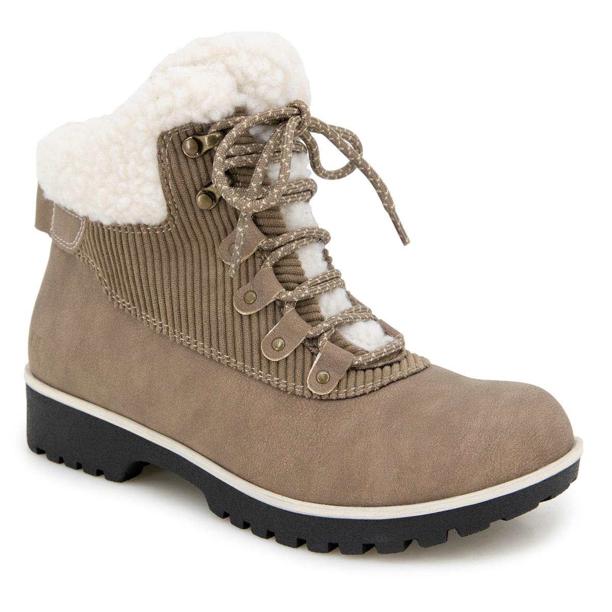 JBU Illinois Water-Resistant Ankle Boot with Faux Fur