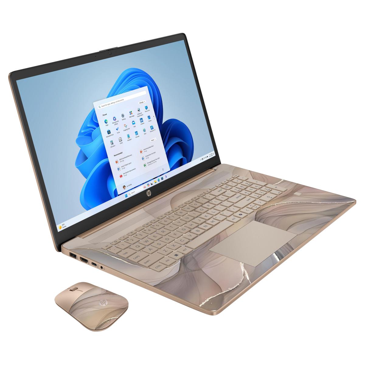 HP 17.3" Intel N200 4GB RAM 128GB Notebook w/Microsoft 365 & Mouse