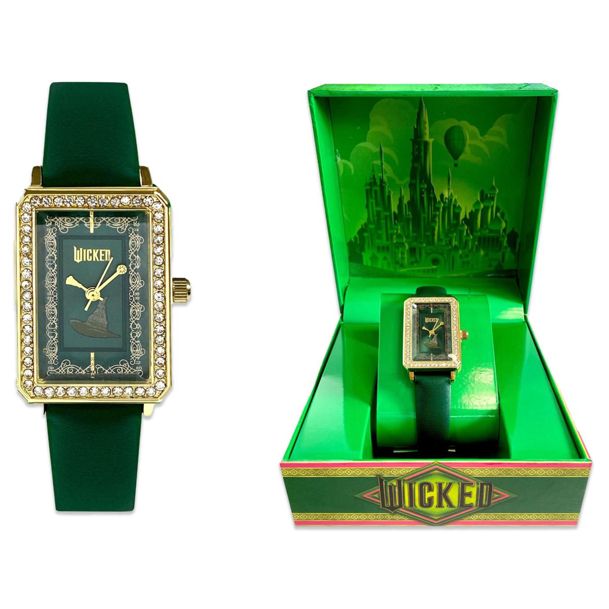 Universal Pictures "Wicked" Limited Edition Crystal Bezel Strap Watch