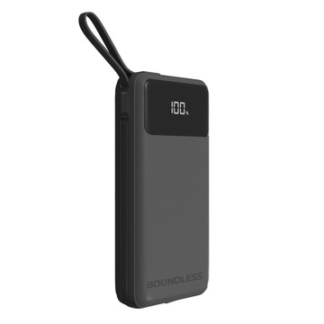 Boundless 20,000mAh Sleek and Portable Power Bank