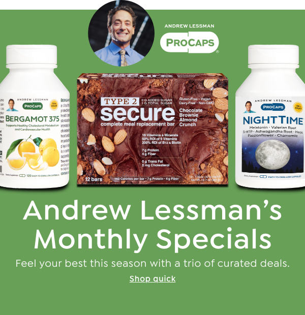 andrew lessman monthly specials 