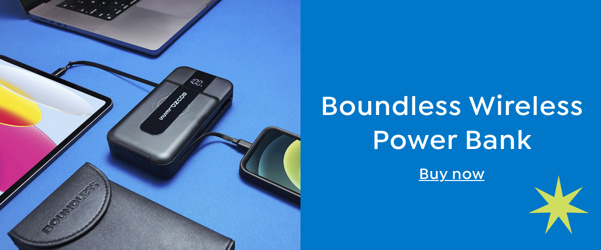 boundless wireless power bank