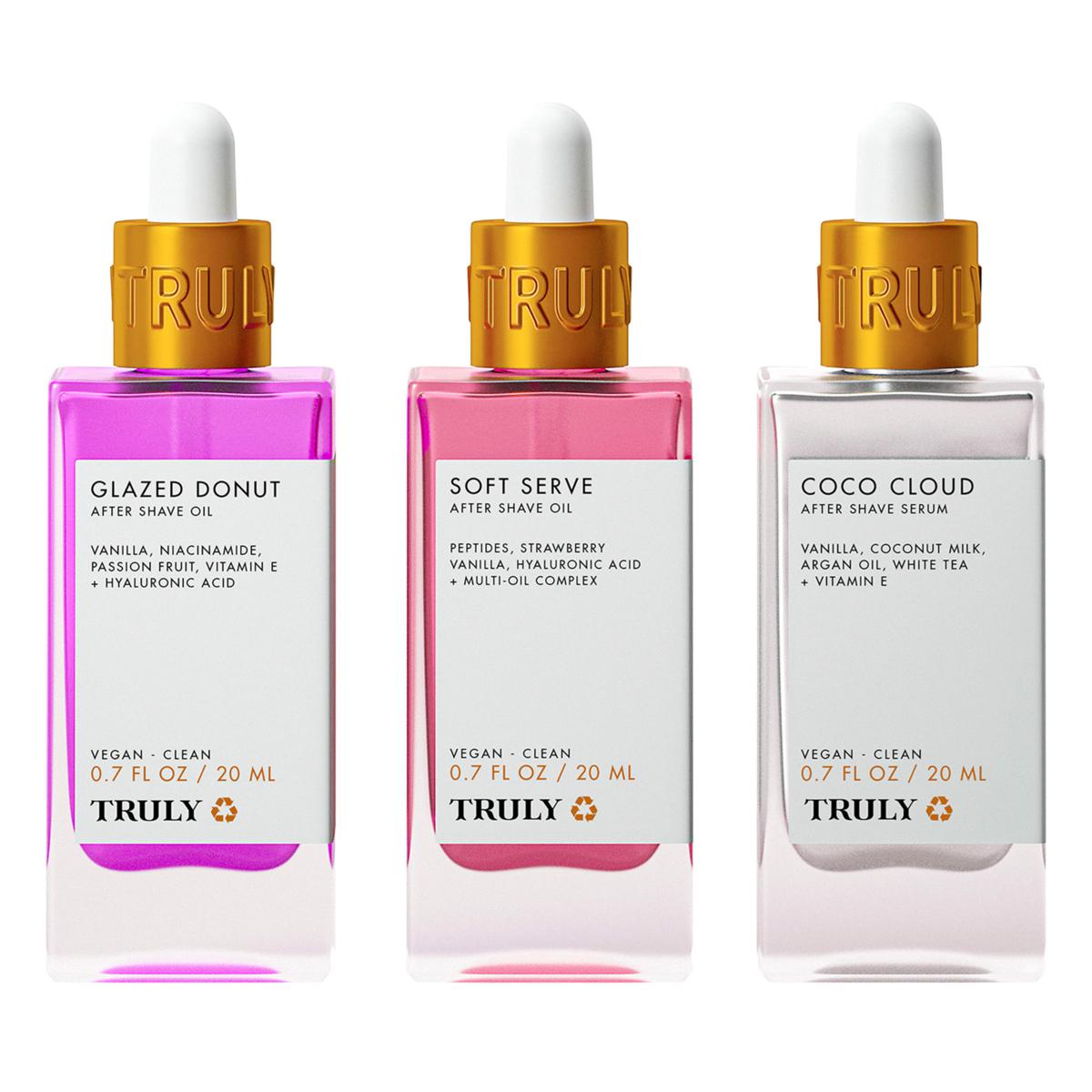 Truly Beauty Iconic Body Oil & Serum 3-piece Gift Set