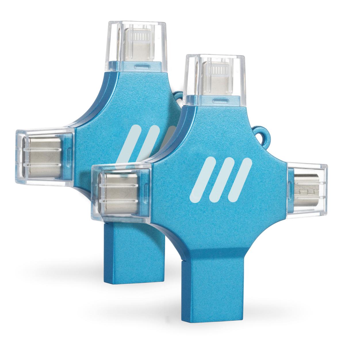 Ultimate Backup 64GB 4-in-1 2-pack with AI Photo Editing