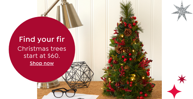 christmas trees start at $60