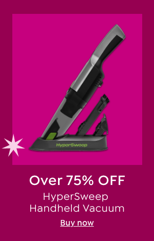 hypersweep handheld cordless vacuum