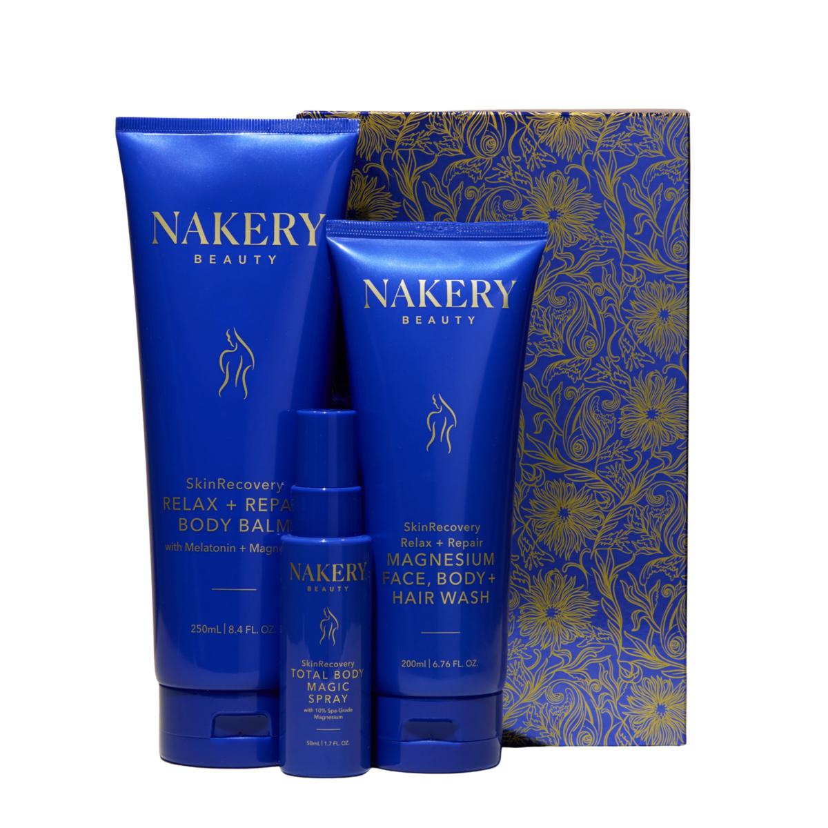 Nakery Beauty SkinRecovery Magnesium 3-piece Set