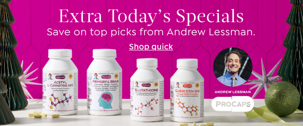 extra today's specials from andrew lessman