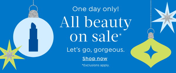 all beauty on sale
