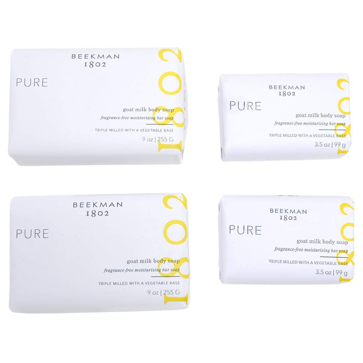 Beekman 1802 4-piece Pure Goat Milk Bar Soap Set