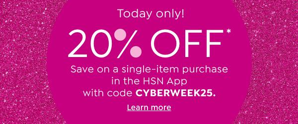 20% Off With Code CYBERWEEK2025