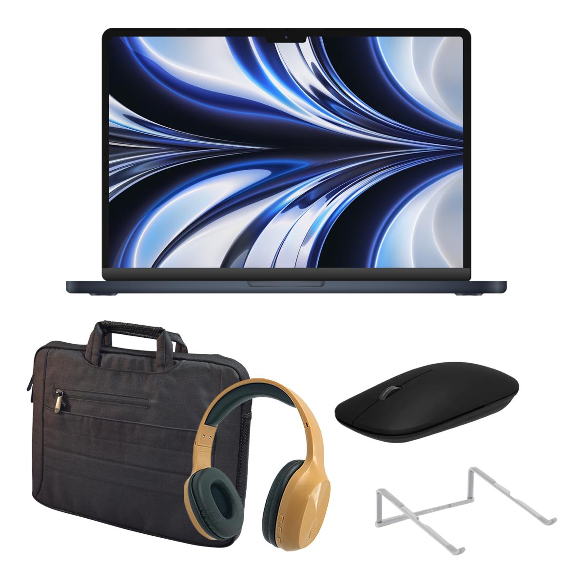 Apple Macbook Air 13" M4 256GB Laptop with Accessories - Midnight