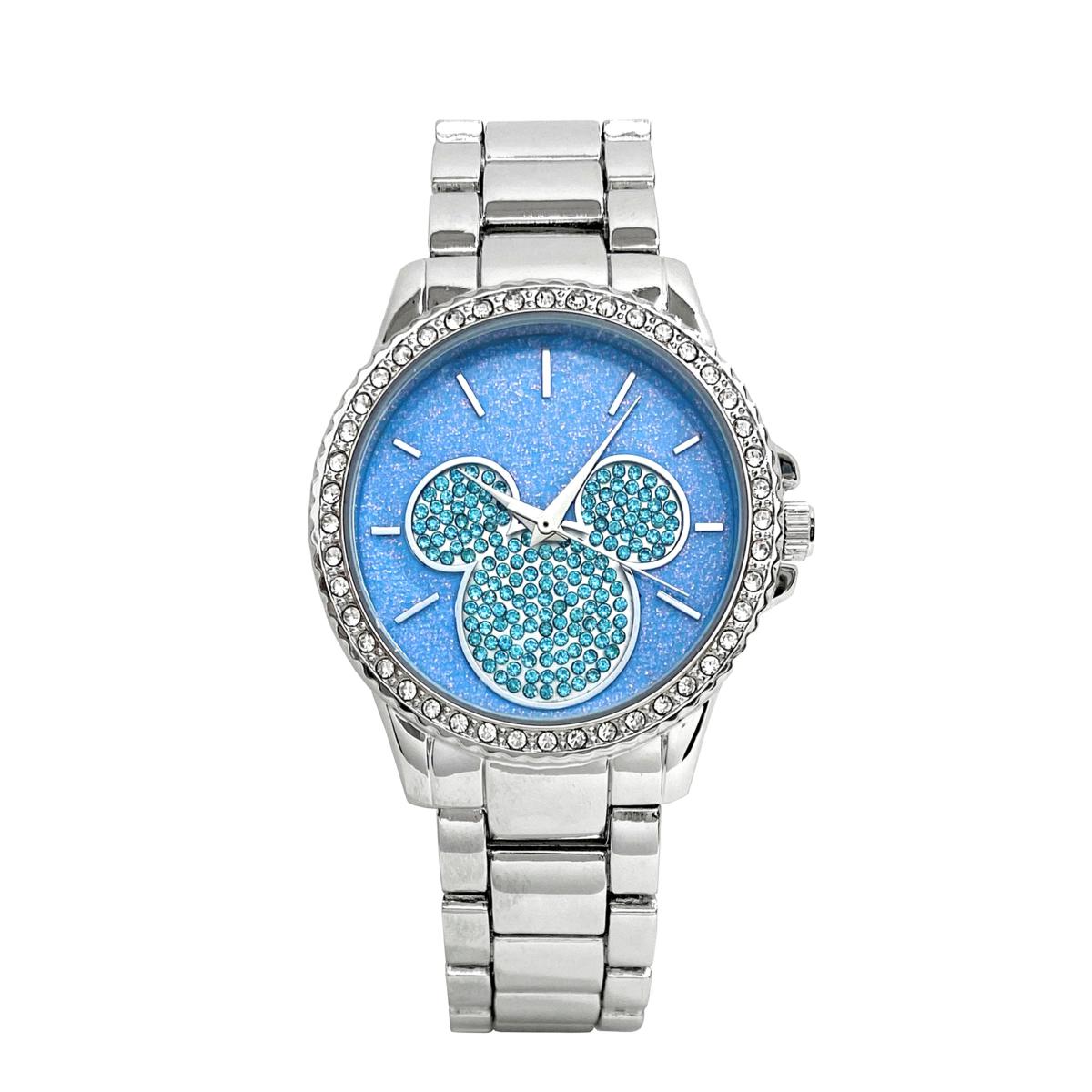 Disney Mickey or Minnie Glitter Dial Bracelet Watch