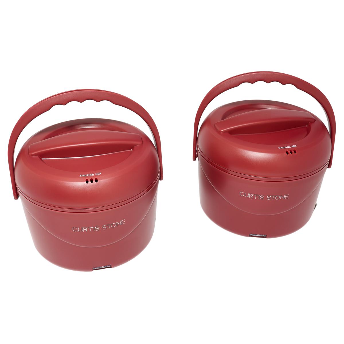 Curtis Stone 2-pack 1.2-Quart Portable Food Warmers