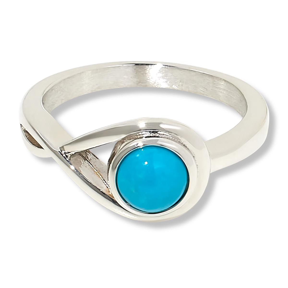Jay King Sterling Silver Sleeping Beauty Turquoise Ring