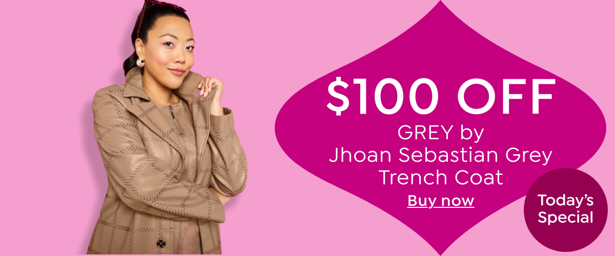 $100 off grey by jhoan sebastian grey trench coat
