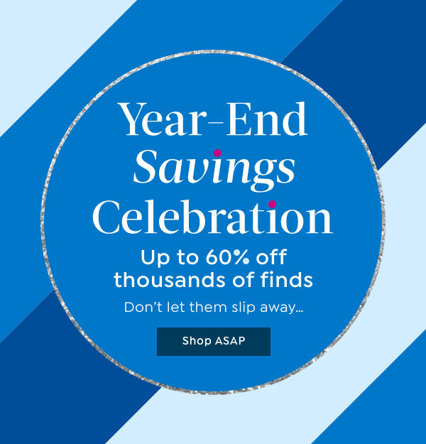 year-end savings celebration 