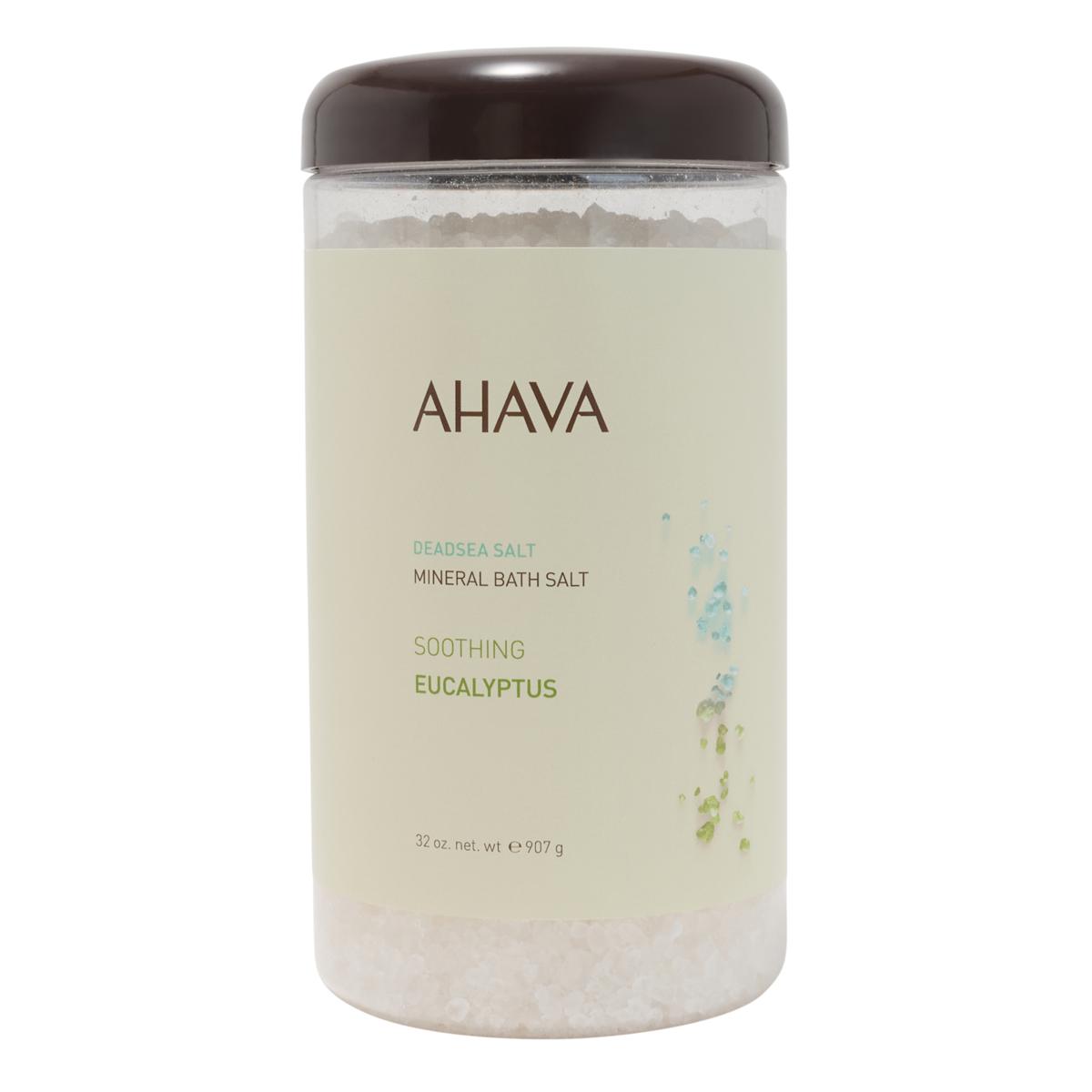 AHAVA 32 oz. Eucalyptus Dead Sea Bath Salt