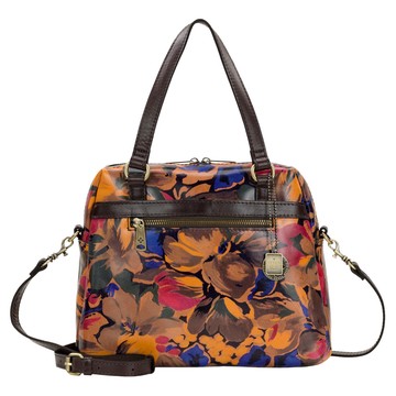 Patricia Nash Rosora Leather Satchel