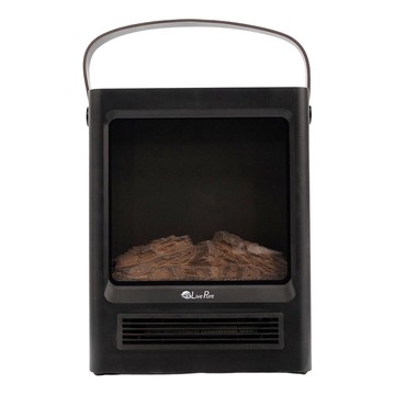 LivePure 15" 1500W Crackle & Glow Heater and Fan