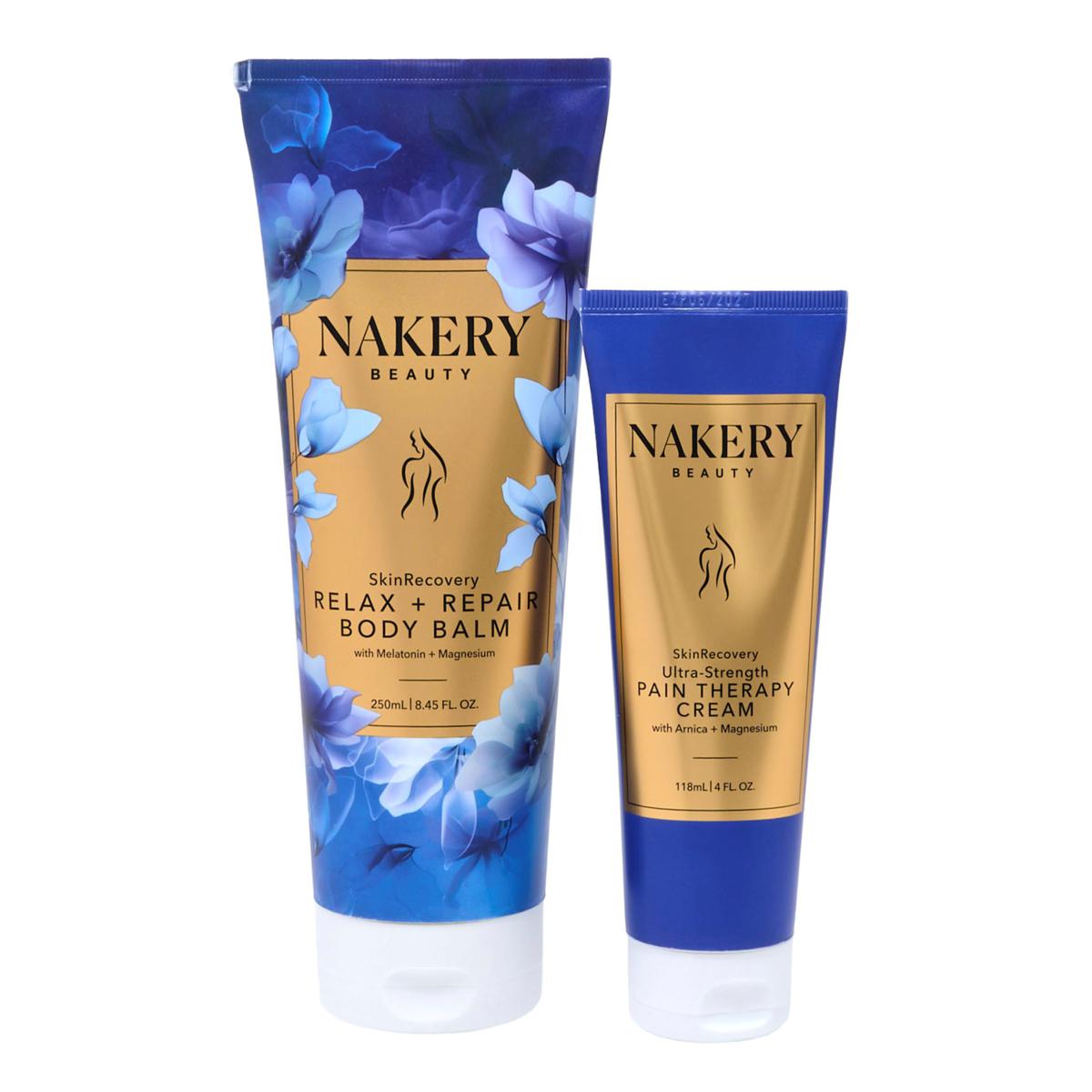 Nakery Beauty 2-piece Pain Cream and R&R Body Balm