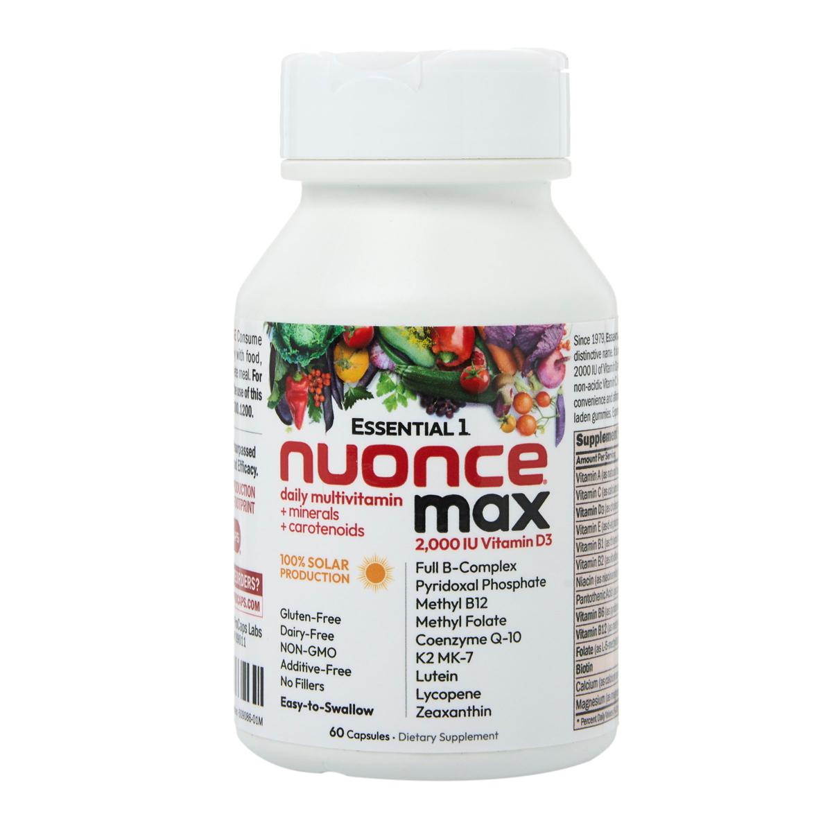 Essential-1 NUONCE MAX with Vitamin D3-2000 - 60 Capsules
