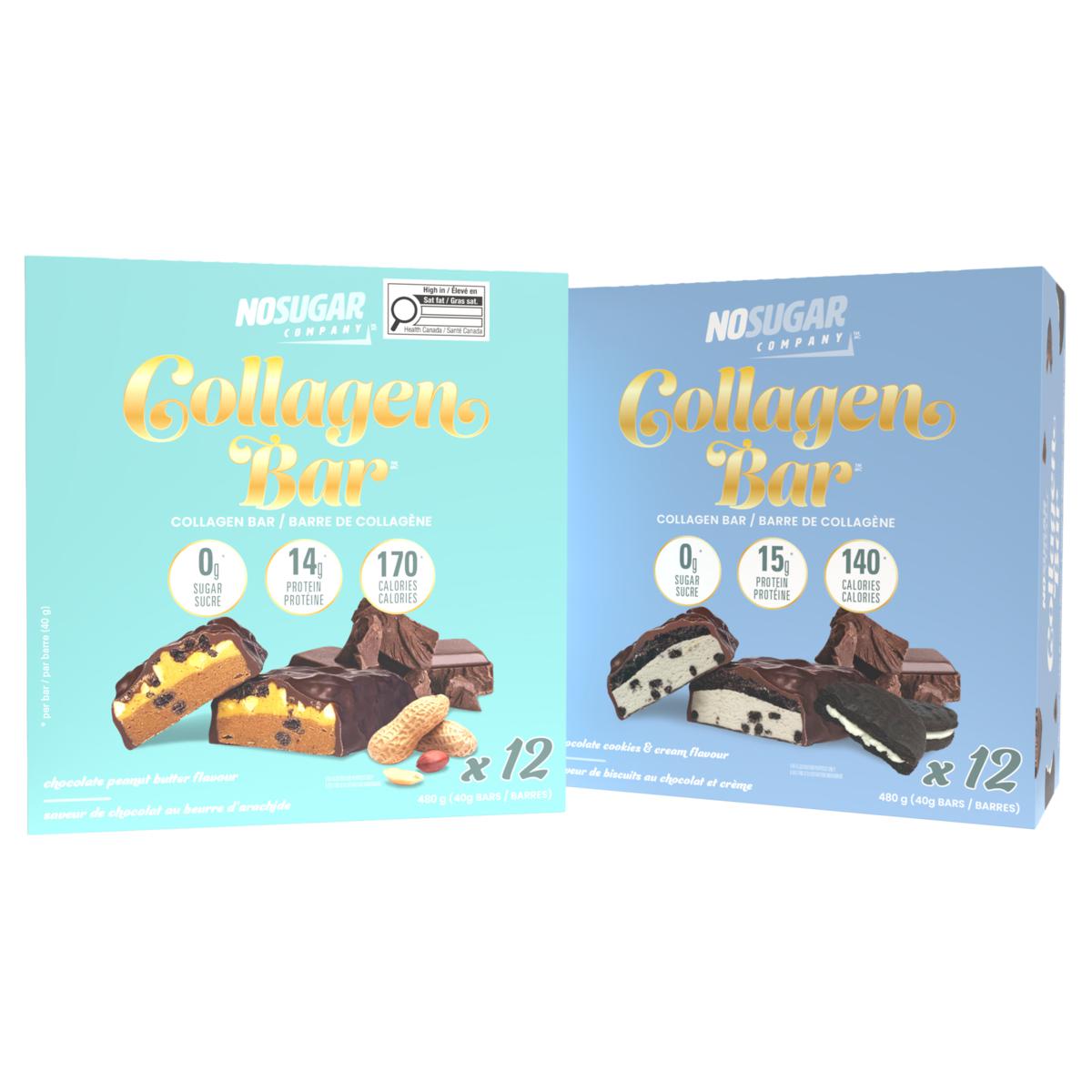 No Sugar Company 24ct Collagen Bar Combo