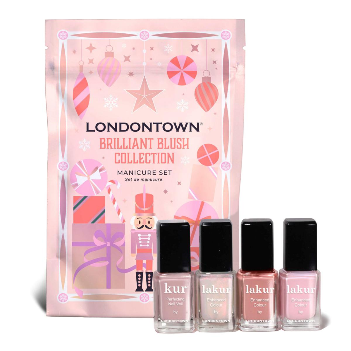 Londontown 4-Piece Brilliant Blush Nail Color Collection