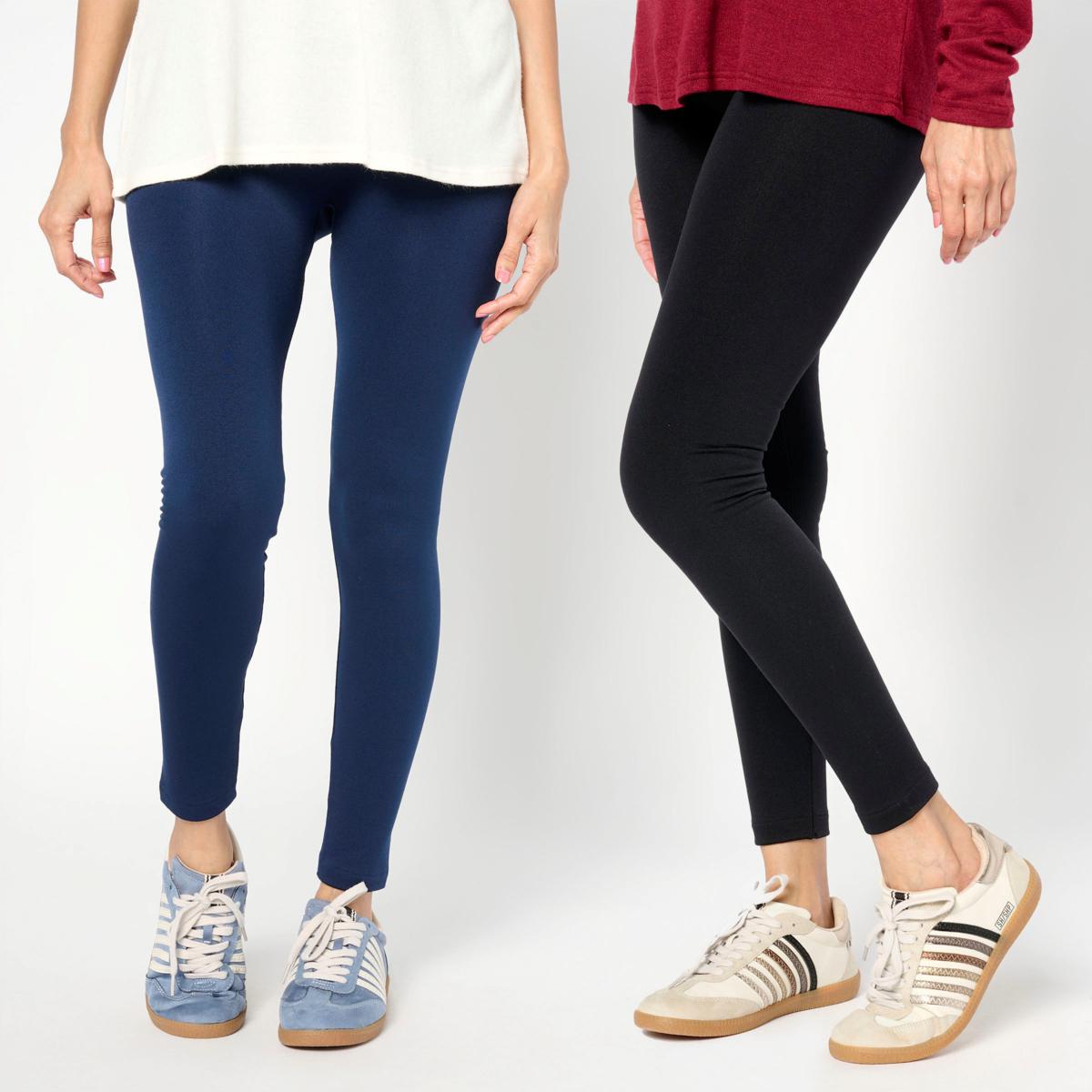 HUE 2-pack Fleece-Lined Legging