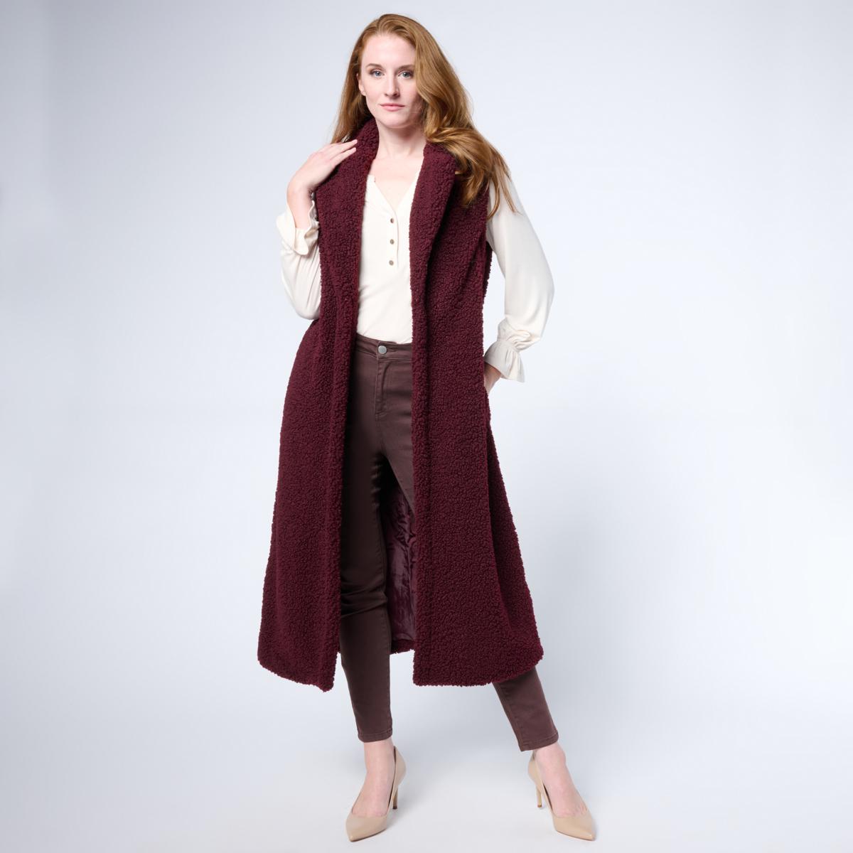 G by Giuliana Black Label Teddy Vest