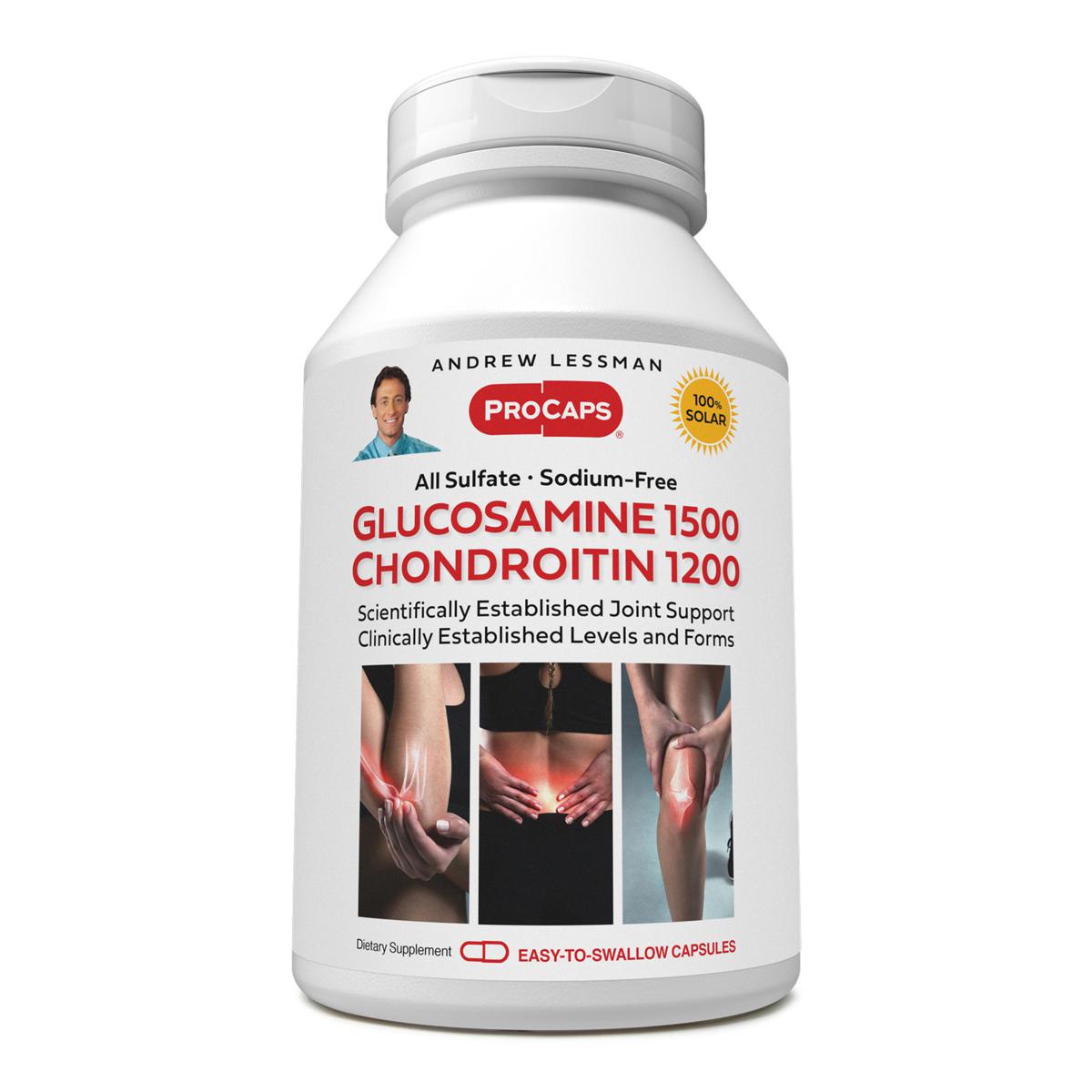 Glucosamine and Chondroitin - 1200 Capsules