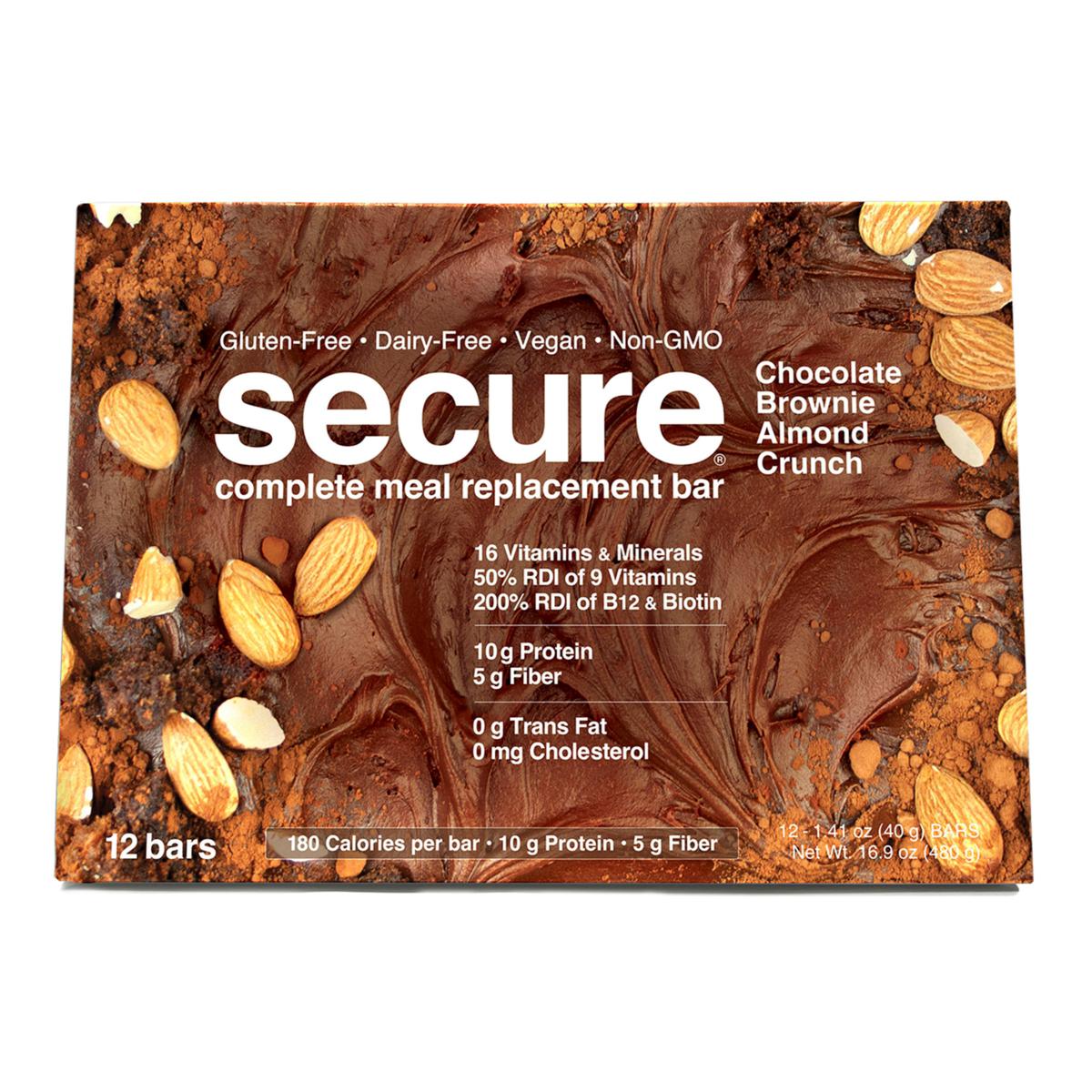 Secure Complete Meal Replacement Bars - 12-count