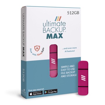 Ultimate Backup Multi-Port 512GB Storage Device with Antivirus & AI