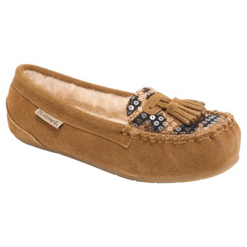BEARPAW® Lucky Moccasin with Tassel & Rain & Stain Treated