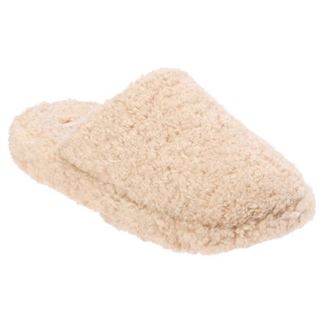 FitFlop iQushion D-Luxe Padded Teddy Slipper Mules