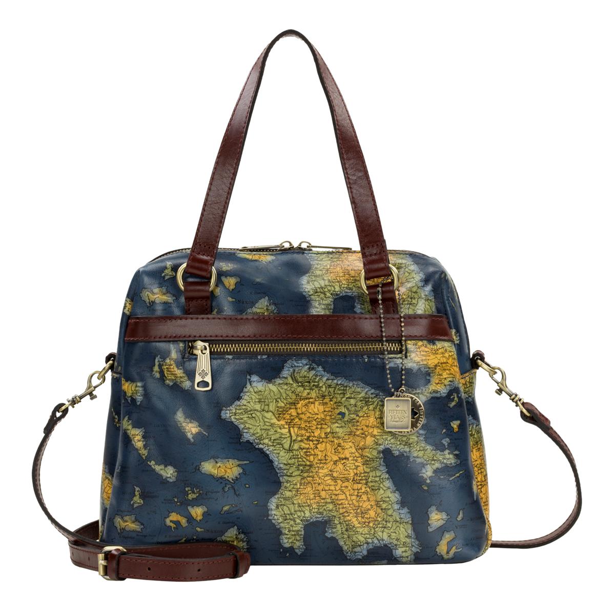 Patricia Nash Rosora Leather Satchel