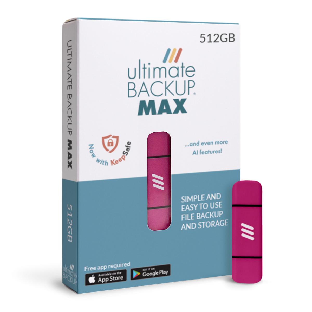 Ultimate Backup Multi-Port 512GB Storage Device with Antivirus & AI