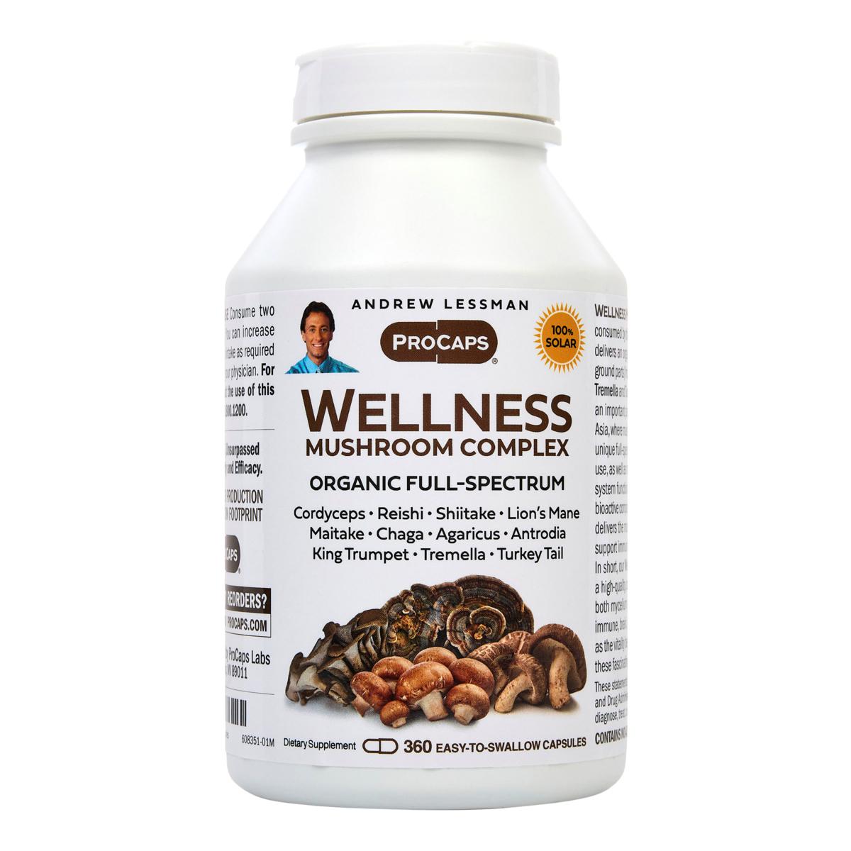 Wellness Mushroom Complex - 360 capsules