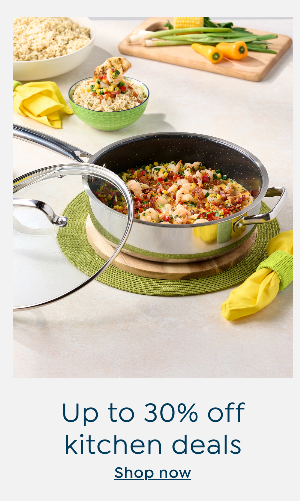 up to 30% off kitchen deals
