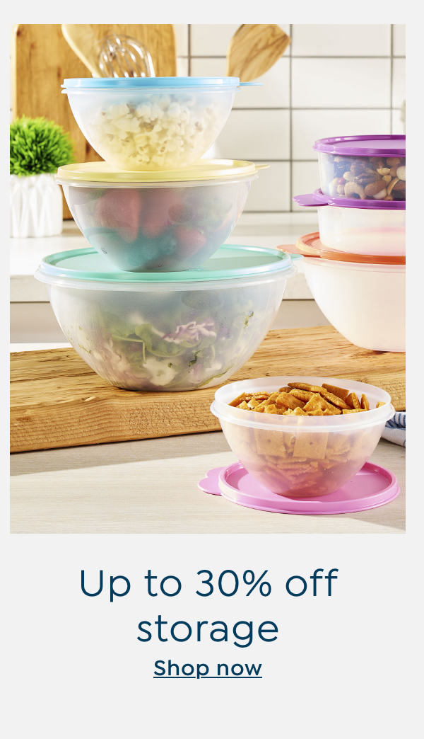 up to 30% off storage 