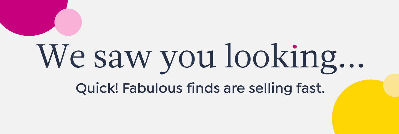 We saw you looking...