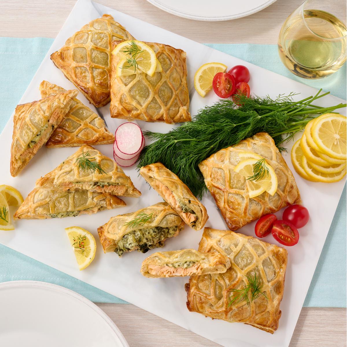 Curtis Stone 12-count 6.7 oz. Salmon Wellington